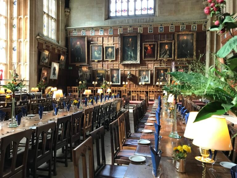 harry potter dinning hall in Oxford