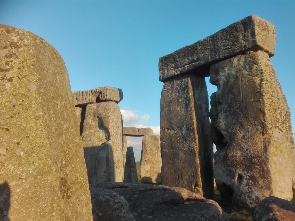 inside stonehenge